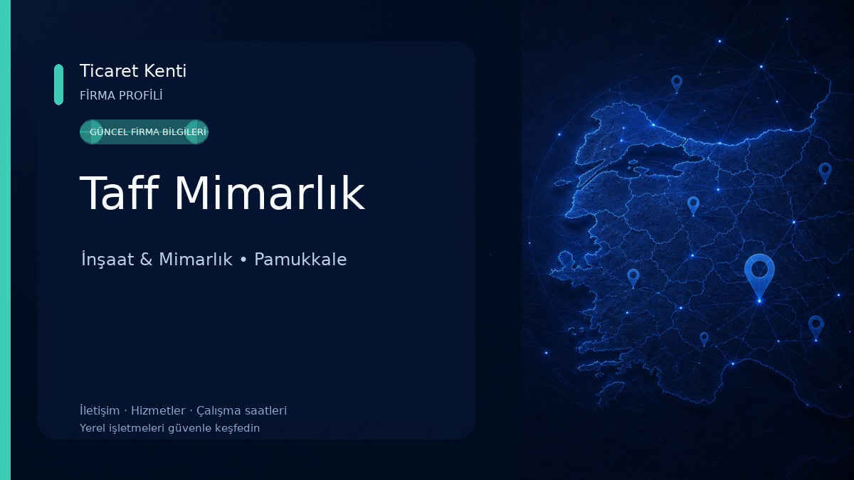 Taff Mimarlık İnşaat & Mimarlık