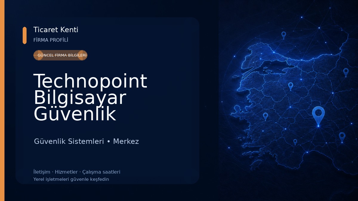 Technopoint Bilgisayar Güvenlik Sistemleri Yazılım Güvenlik Sistemleri
