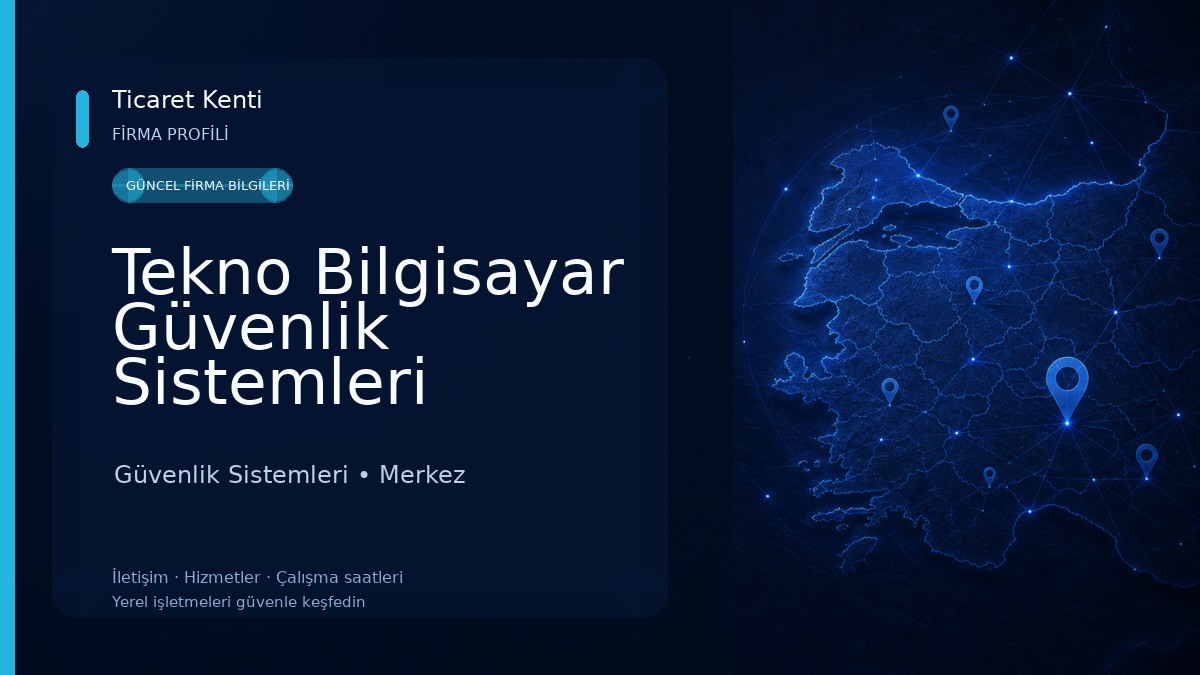 Tekno Bilgisayar Güvenlik Sistemleri 