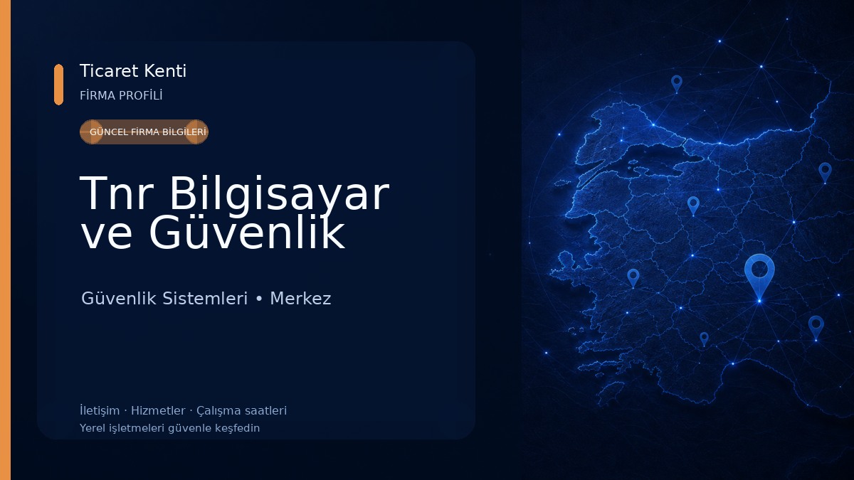 Tnr Bilgisayar ve Güvenlik