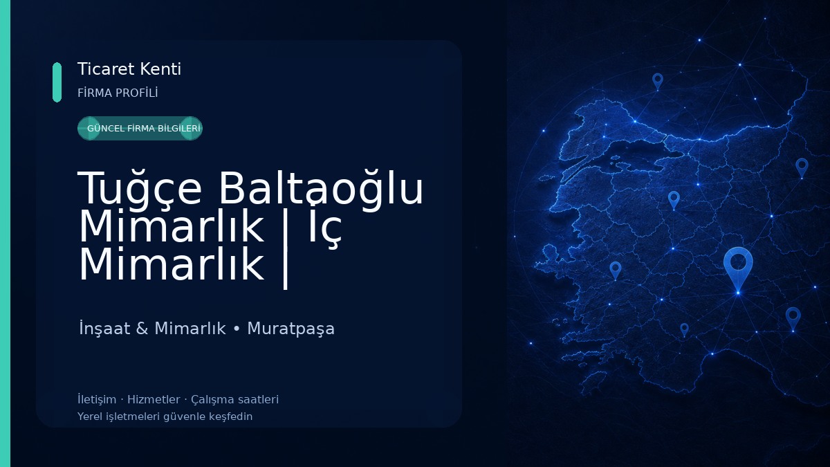 Tuğçe Baltaoğlu Mimarlık | İç Mimarlık | Antalya 