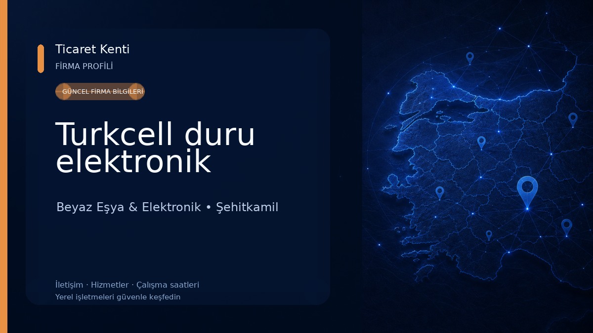 Turkcell duru elektronik Beyaz Eşya & Elektronik