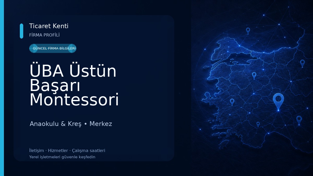 ÜBA Üstün Başarı Montessori Anaokulu Anaokulu & Kreş