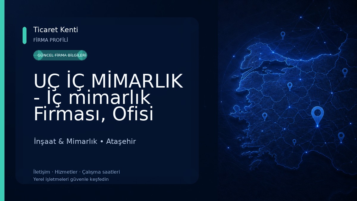 UÇ İÇ MİMARLIK - İç mimarlık Firması, Ofisi İstanbul, villa cafe fabrika klinik dekorasyonu