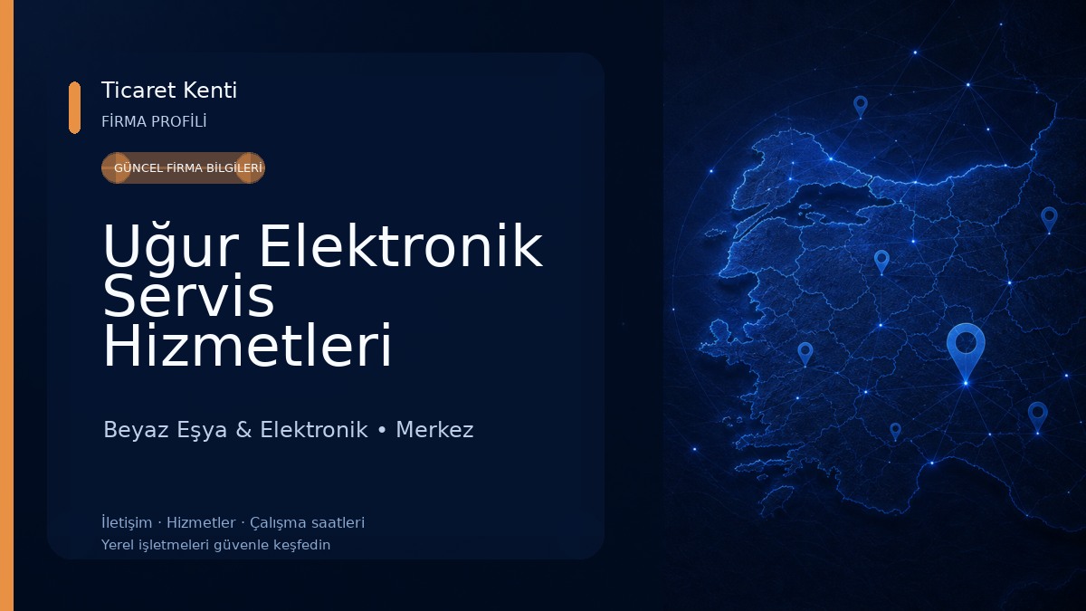 Uğur Elektronik Servis Hizmetleri Beyaz Eşya & Elektronik