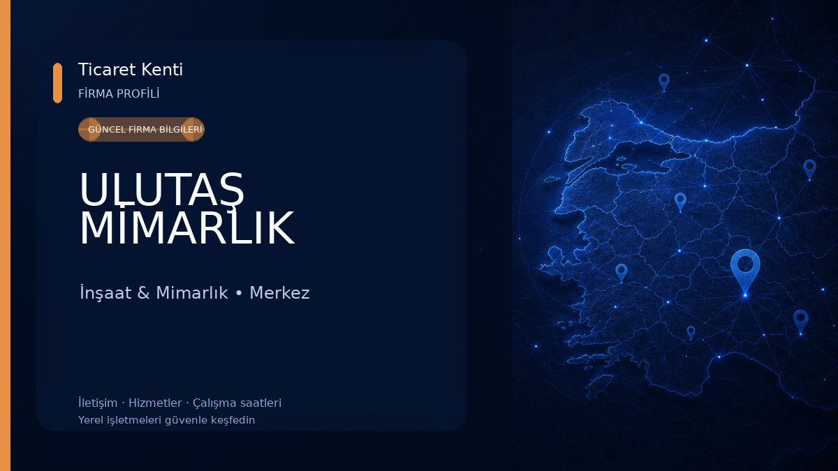 ULUTAŞ MİMARLIK İnşaat & Mimarlık