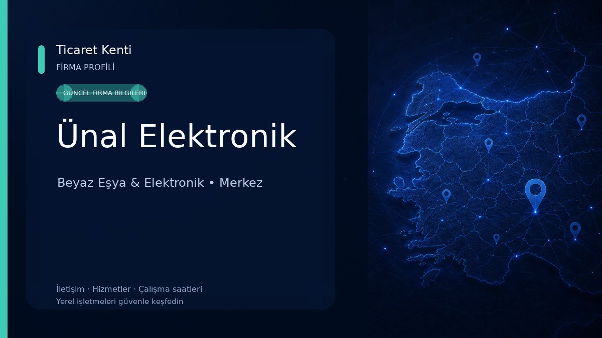 Ünal Elektronik Beyaz Eşya & Elektronik