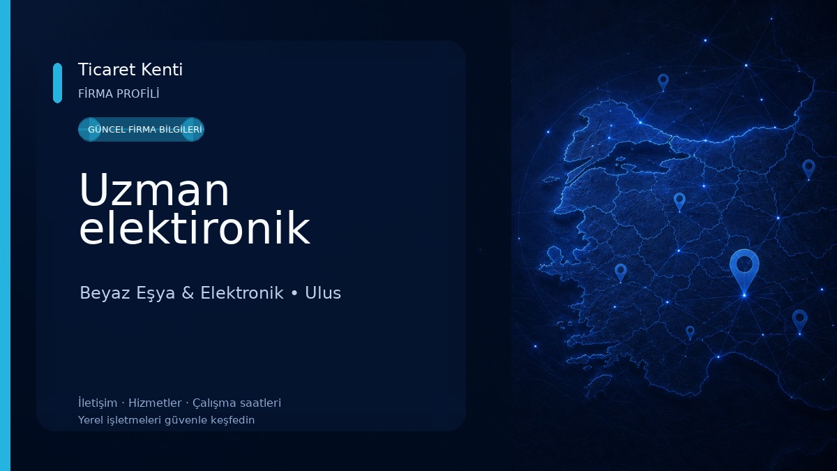 Uzman elektironik
