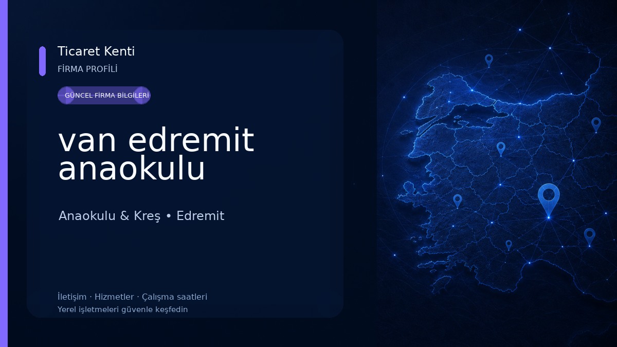 van edremit anaokulu