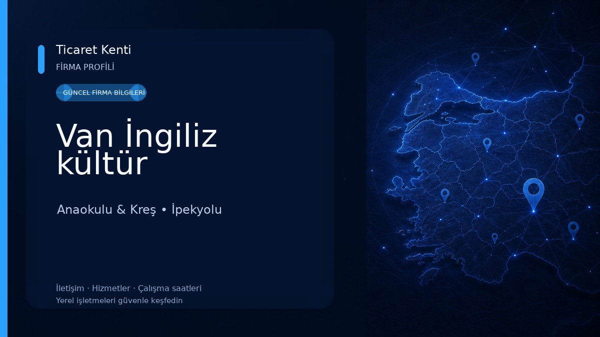 Van İngiliz kültür
