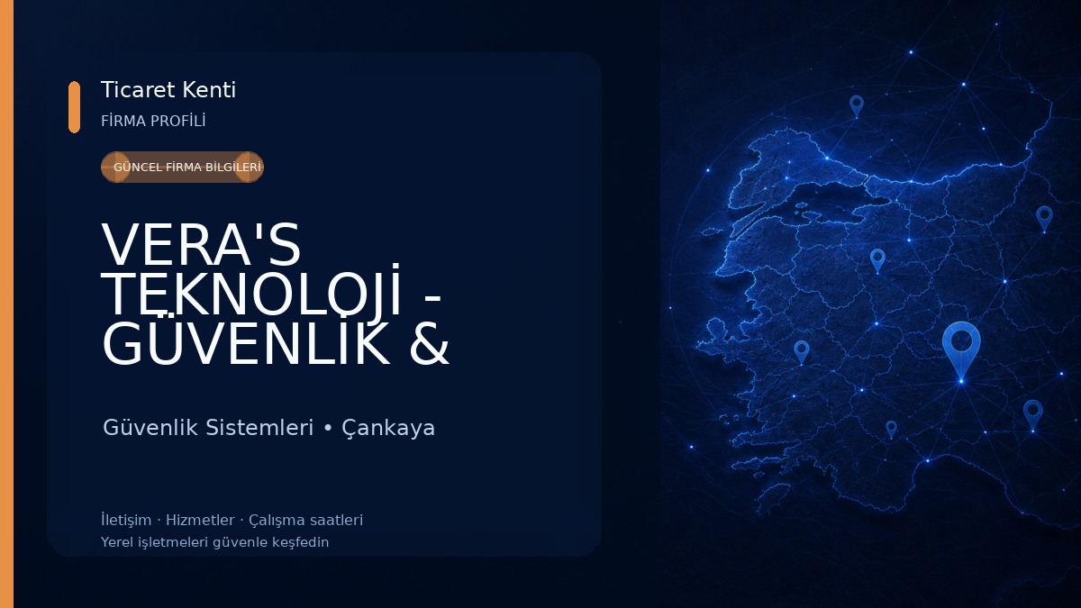 VERA'S TEKNOLOJİ - GÜVENLİK & BİLİŞİM