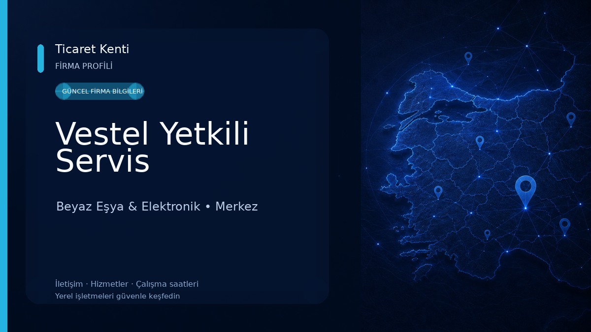 Vestel Yetkili Servis Beyaz Eşya & Elektronik