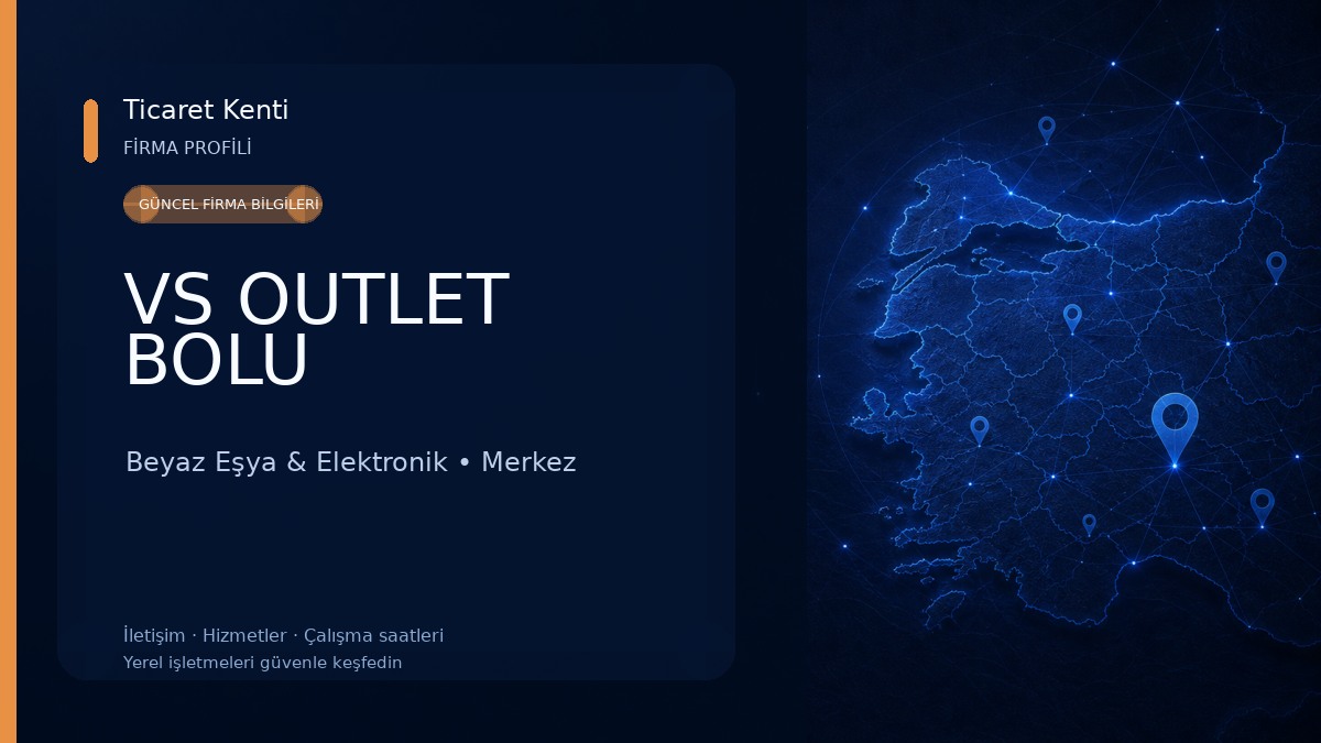 VS OUTLET BOLU Beyaz Eşya & Elektronik