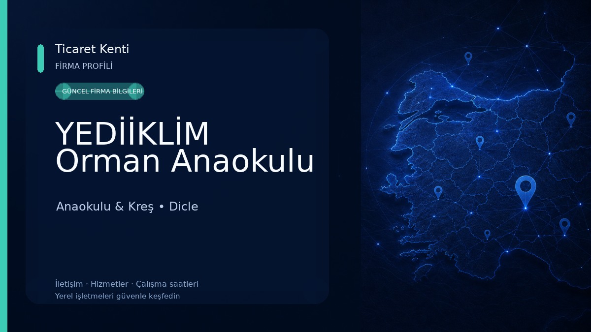 YEDİİKLİM Orman Anaokulu