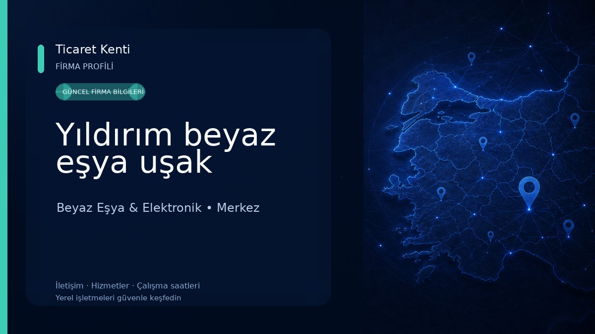 Yıldırım beyaz eşya uşak Beyaz Eşya & Elektronik