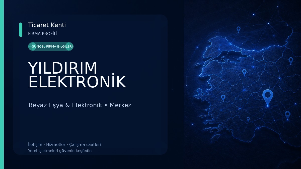 YILDIRIM ELEKTRONİK Beyaz Eşya & Elektronik
