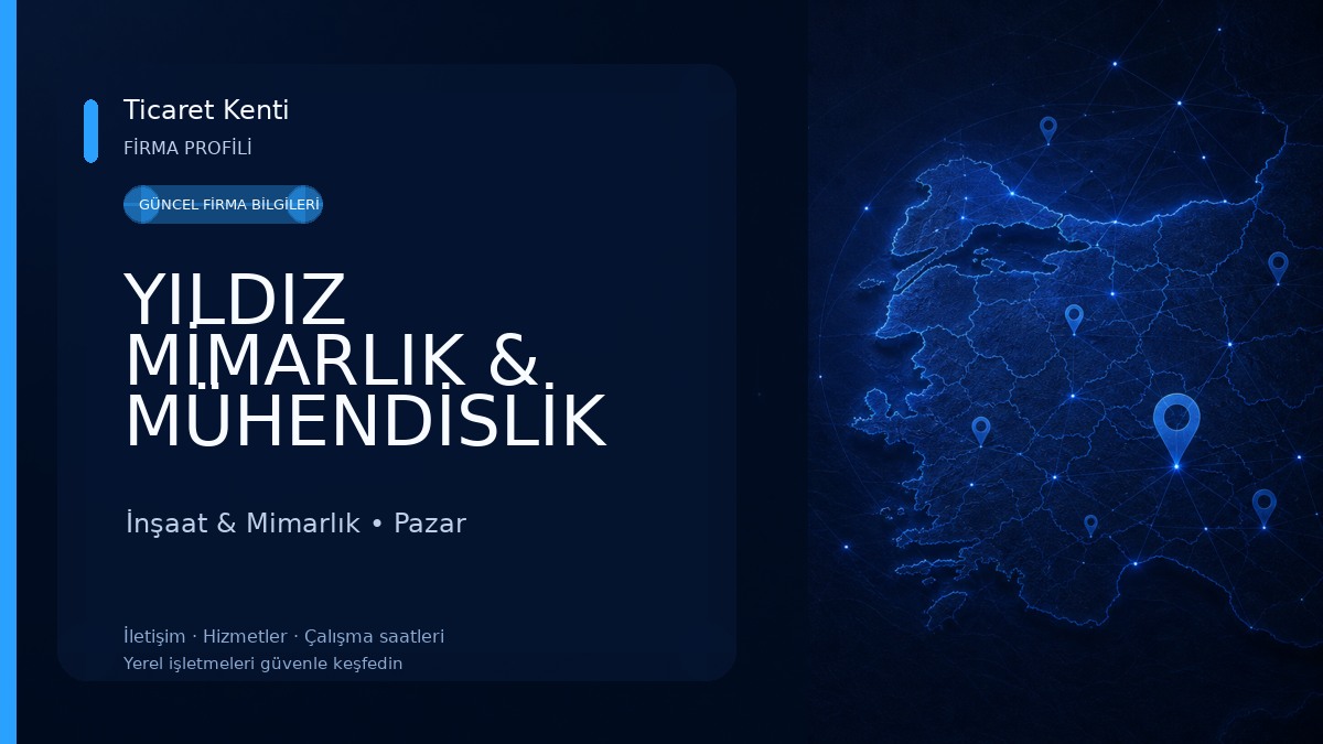 YILDIZ MİMARLIK & MÜHENDİSLİK İnşaat & Mimarlık