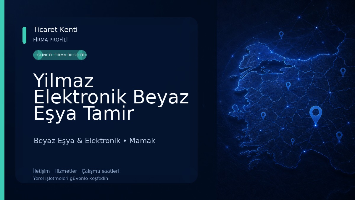 Yilmaz Elektronik Beyaz Eşya Tamir Servisi 