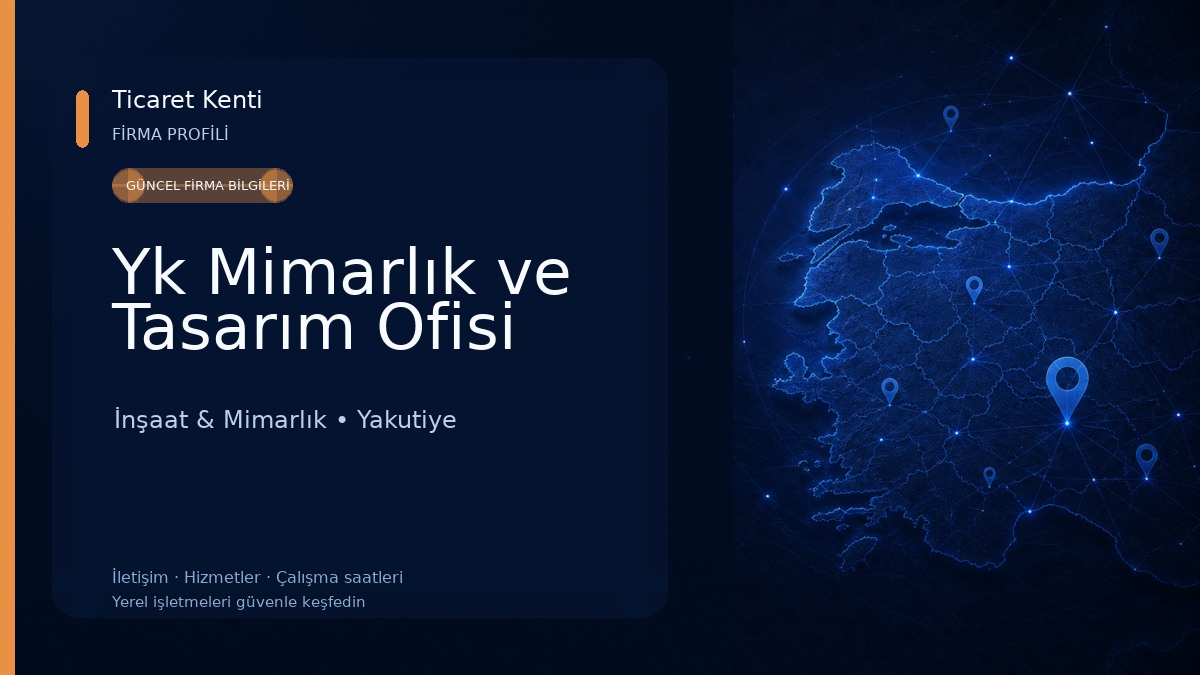 Yk Mimarlık ve Tasarım Ofisi İnşaat & Mimarlık