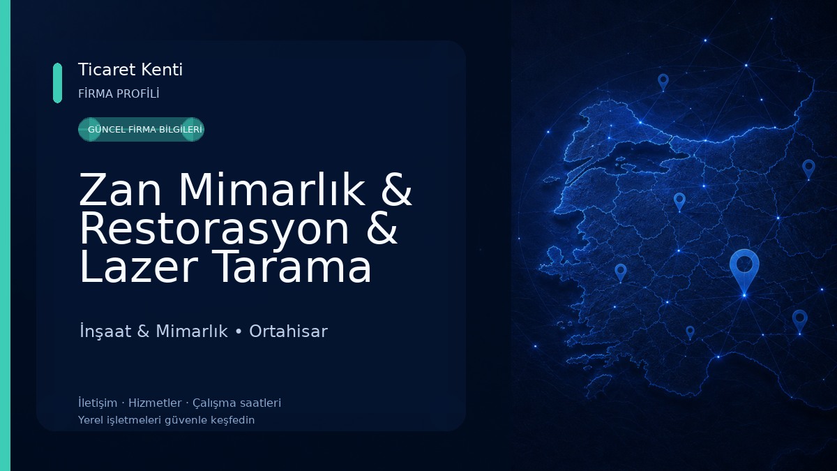 Zan Mimarlık & Restorasyon & Lazer Tarama 3D 