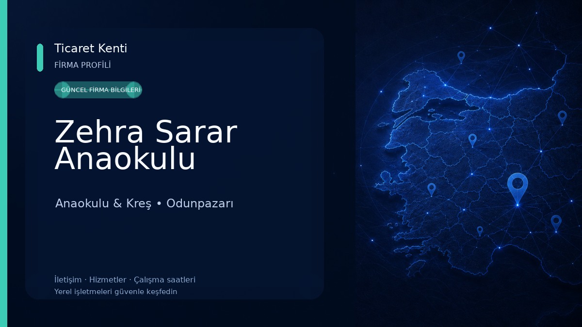 Zehra Sarar Anaokulu Anaokulu & Kreş