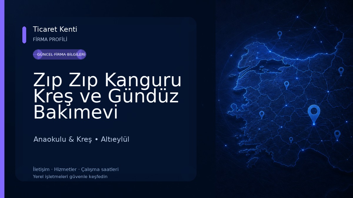 Zıp Zıp Kanguru Kreş ve Gündüz Bakımevi