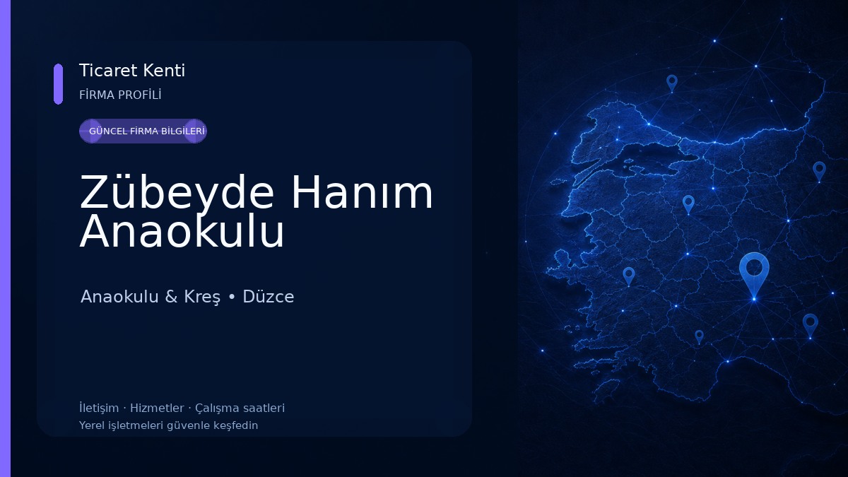 Zübeyde Hanım Anaokulu Anaokulu & Kreş
